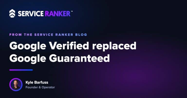 Google Verified replaced Google Guaranteed. Here is what the checkmark means for your trade